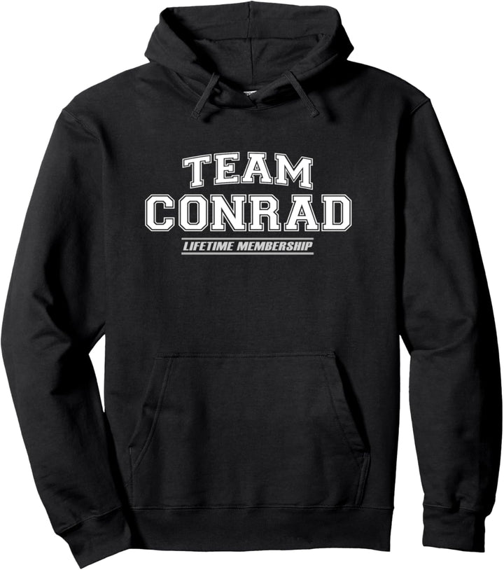 Team Conrad | Stolzer Familienname, Nachname Geschenk Pullover Hoodie