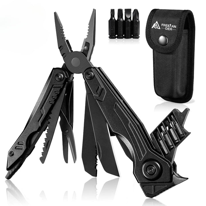 Freelander 21 in 1 Faltbares Multitool Werkzeug - Zange Mit Taschenmesser, Säge, Schraubendreher Bit