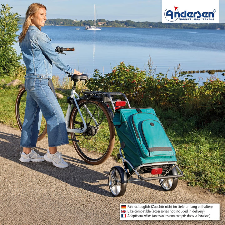 ANDERSEN Einkaufstrolley - Royal Sh. Plus Hydro 3.0 Petrol, Petrol