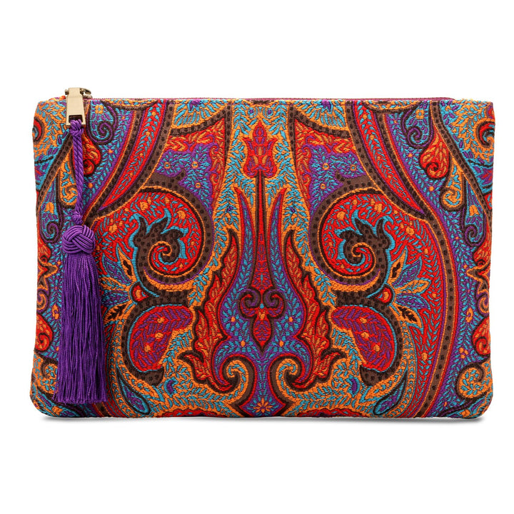 Otto Angelino Designer Damen Bohemian &amp; Fashion Clutch Geldbörse – Mehrere Fächer für Geld, Karten,
