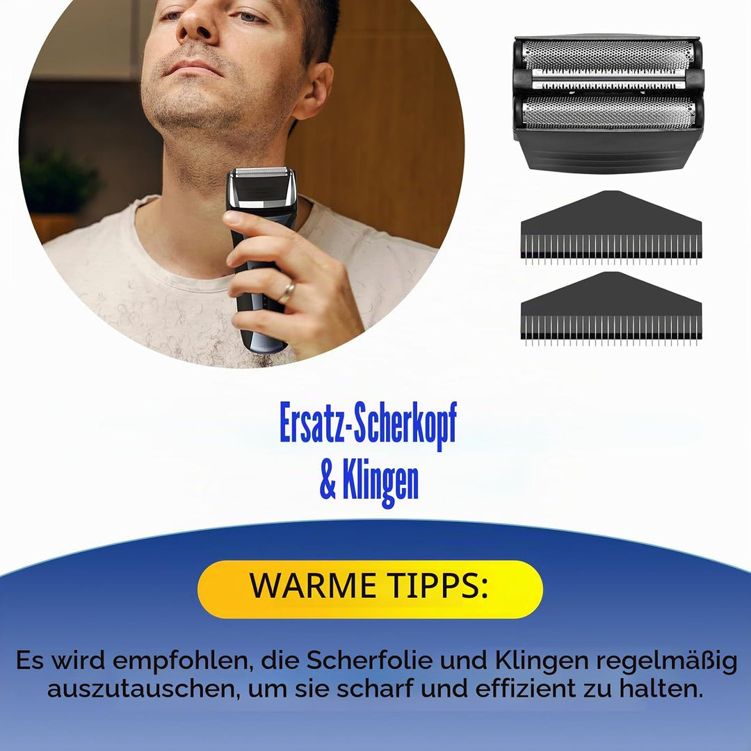 Ersatz-Scherkopf, kompatibel mit Remington F4900/F5800/F7800 Serie, 2 Stück, 2 St&amp;