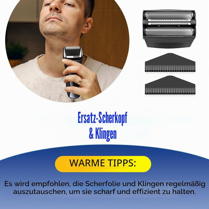 Ersatz-Scherkopf, kompatibel mit Remington F4900/F5800/F7800 Serie, 2 Stück, 2 St&amp;