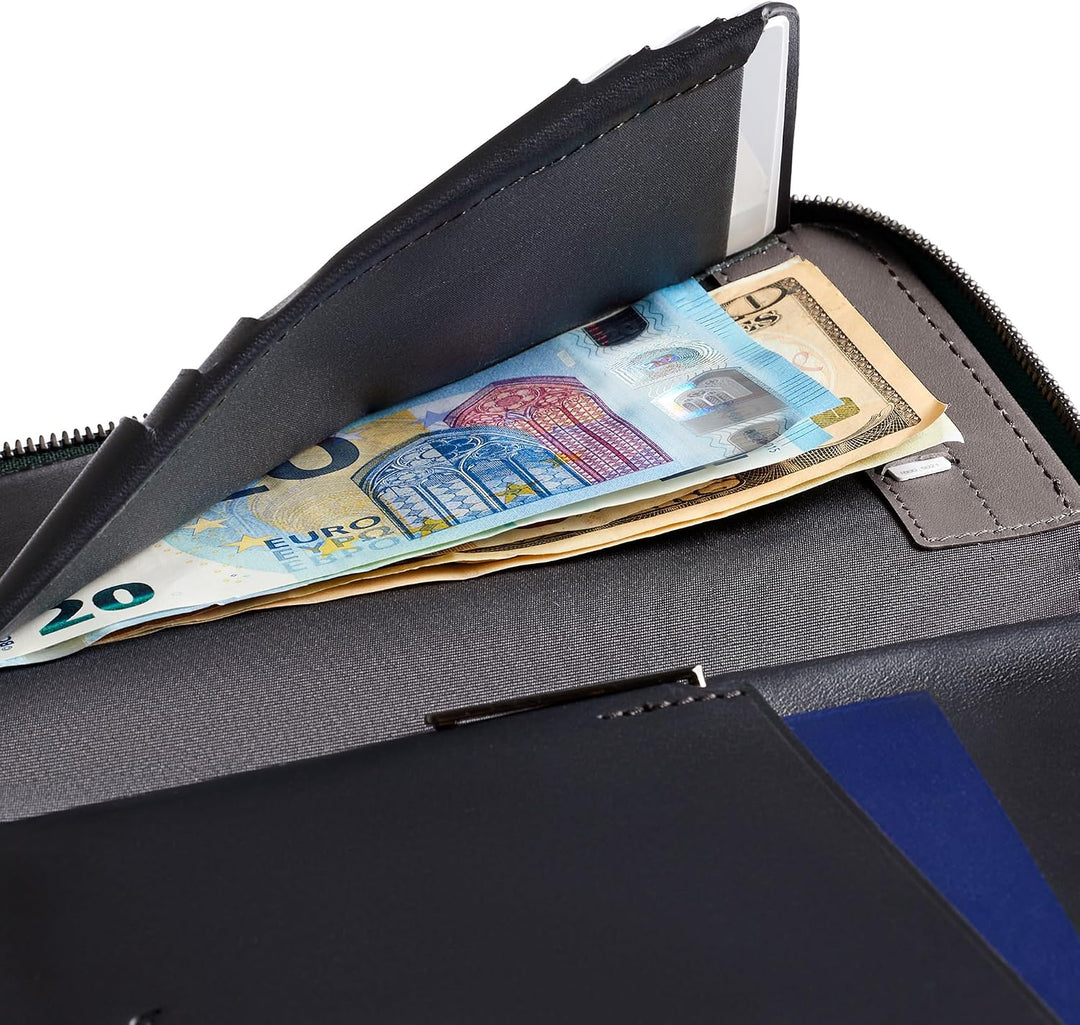 Bellroy Travel Folio – Second Edition- Sienna - Everglade, Everglade