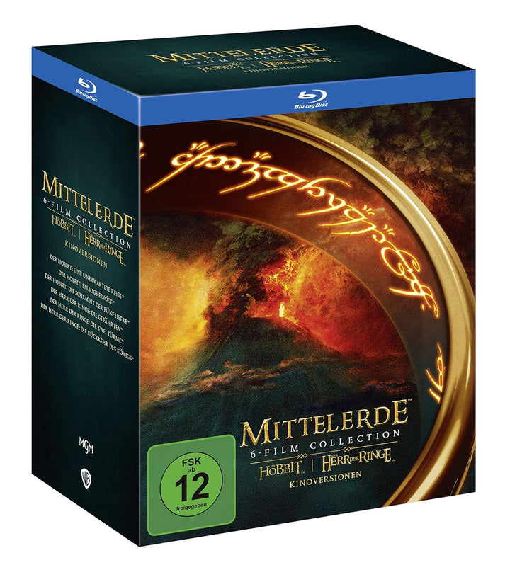 Mittelerde 6-Film-Collection - Kinoversionen [Blu-ray], Blu-ray