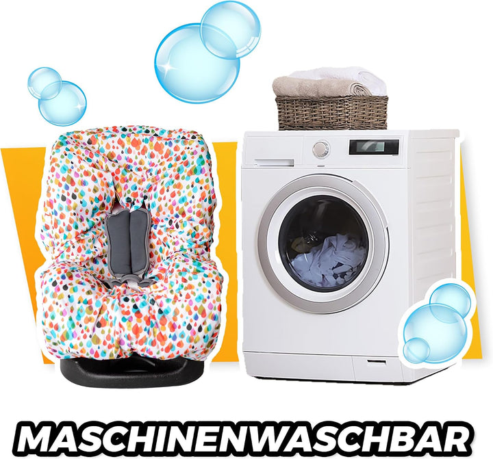 Universalbezug für Baby-Autositz, wasserdicht und atmungsaktiv (Gruppe 0, 1, 2 und 3), Universalbezu