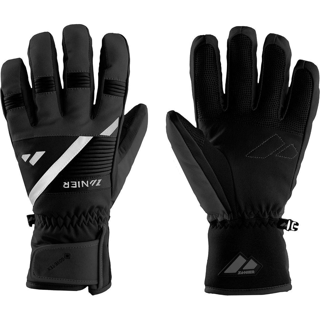 Zanier-Herren-Handschuhe-JERZENS.GTX 8.5 Schwarz, Weiss, 8.5 Schwarz, Weiss