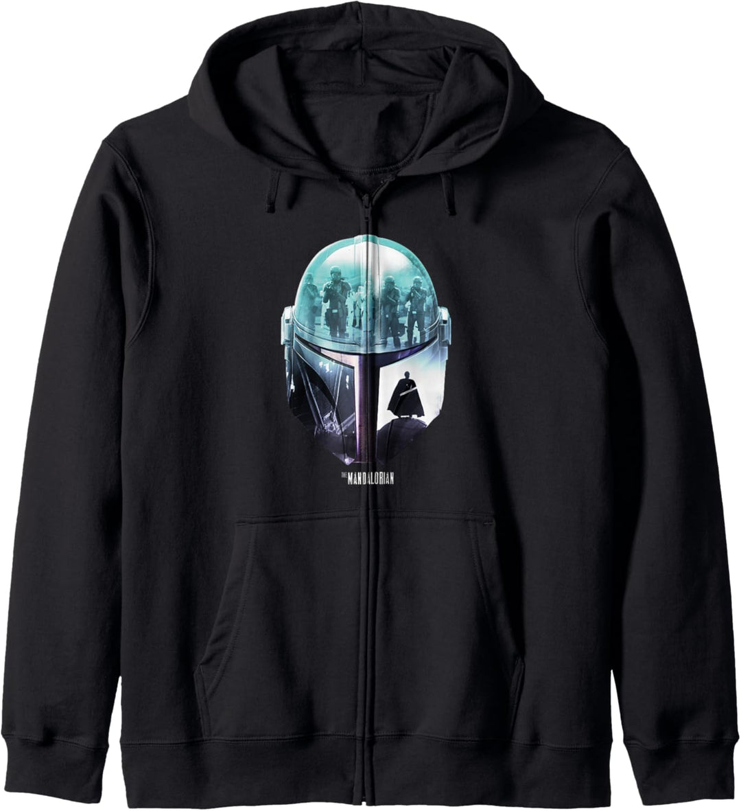 Star Wars Mandalorian Moff Gideon Inside Mando Helmet Kapuzenjacke