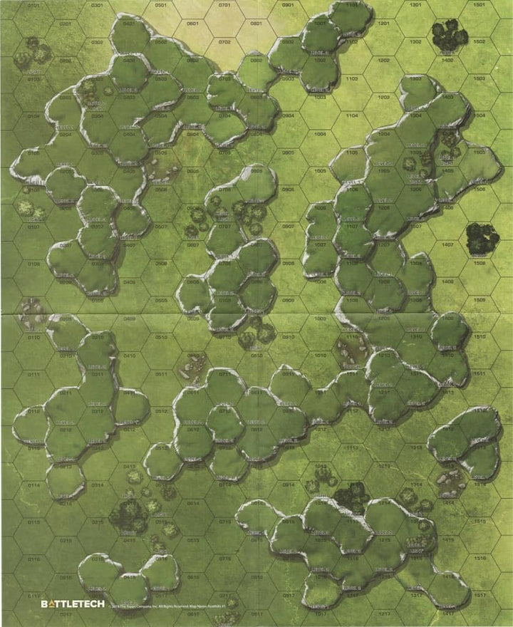BattleTech Map Set Grassland