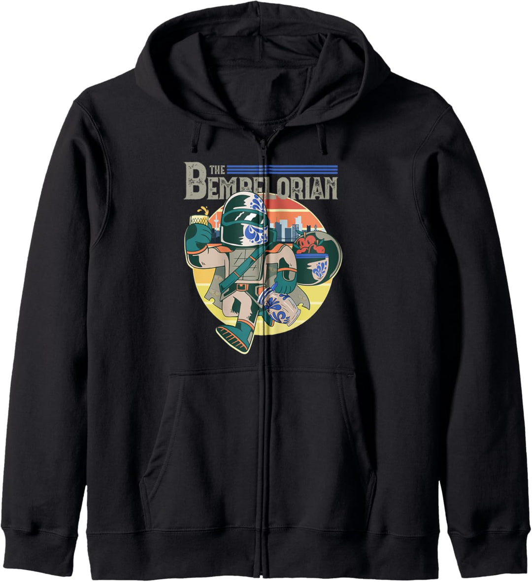 Äppler Apfelwein The Bembelorian Comic Frankfurt Kapuzenjacke