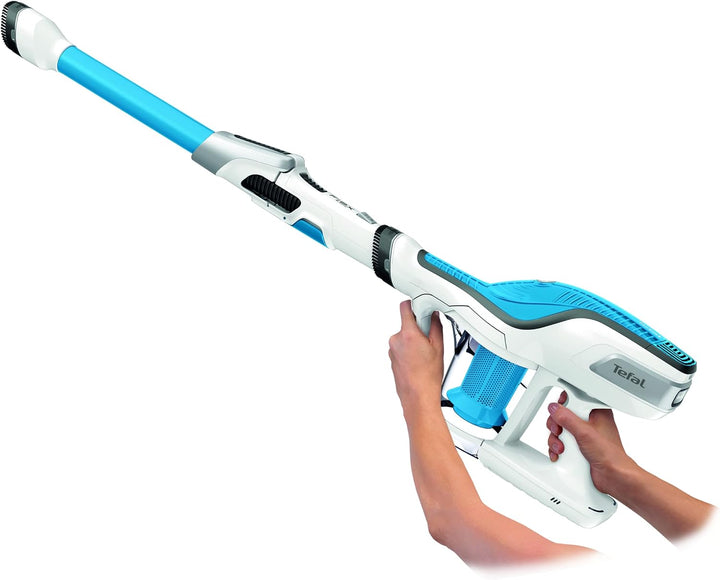 TEFAL Air Force 360 Flex Aqua Staubsauger, Blau/Weiss