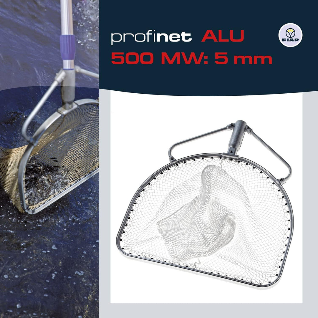 FIAP profinet ALU 500 MW: 5 mm - Maschenweite 5 mm - Profi - Fischkescher - Material Aluminium - Kes