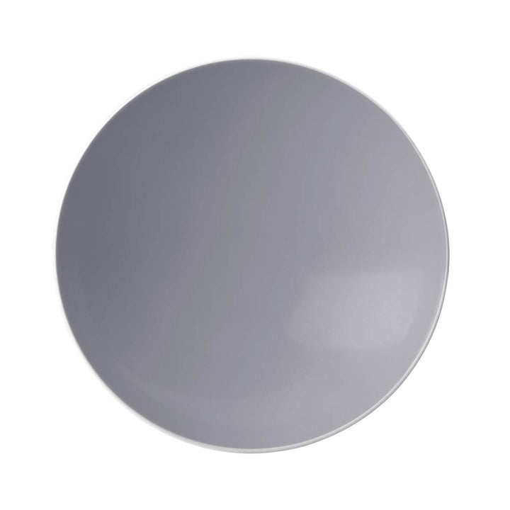 Seltmann Weiden Suppenteller rund Fashion, Hartporzellan, Grau, 20 x 20 x 5.5 cm Elegant Grey 1 Stüc
