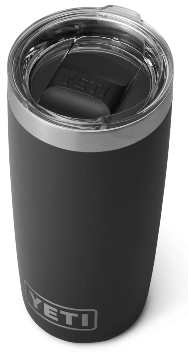 YETI Rambler Becher Mit MagSlider Deckel, Black, 10 oz (295 ml), Black