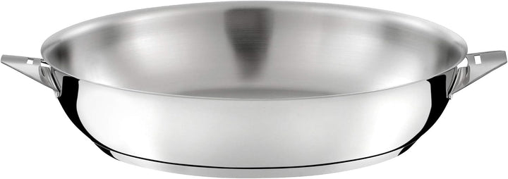 Cuisinox Eclipse C61400WX13851 Bratpfanne, 24 cm, Edelstahl mit Spiegel-Finish