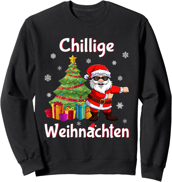 Weihnachtsoutfit Junge Mädchen Weihnachten Weihnachtsmann Sweatshirt