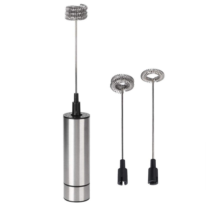 Edelstahl Handheld Kaffeerührer Mixer Mixer Schaum-Maker für Kaffee, Latte, Cappuccino, Heisse Schok