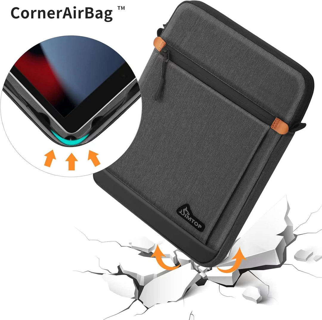 SIMTOP Tablet Tasche,Tragetasche mit Schultergurt Kompatibel iPad air (3rd, 4th and 5th Generation)