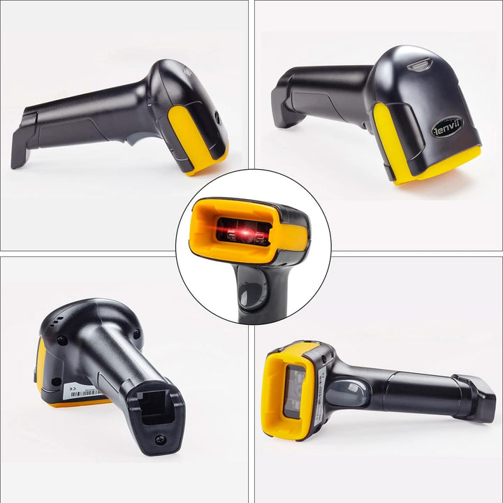LENVII Kabelgebundener 2D Barcode Scanner-Handheld 1D QR Barcode Scanner USB Barcode Lesegerät Unter