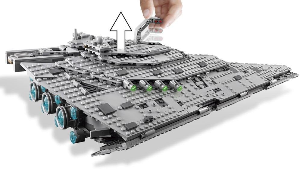 LEGO 75190 Star Wars First Order Star Destroyer, 9 Jahre to 14 Jahre Single, Single