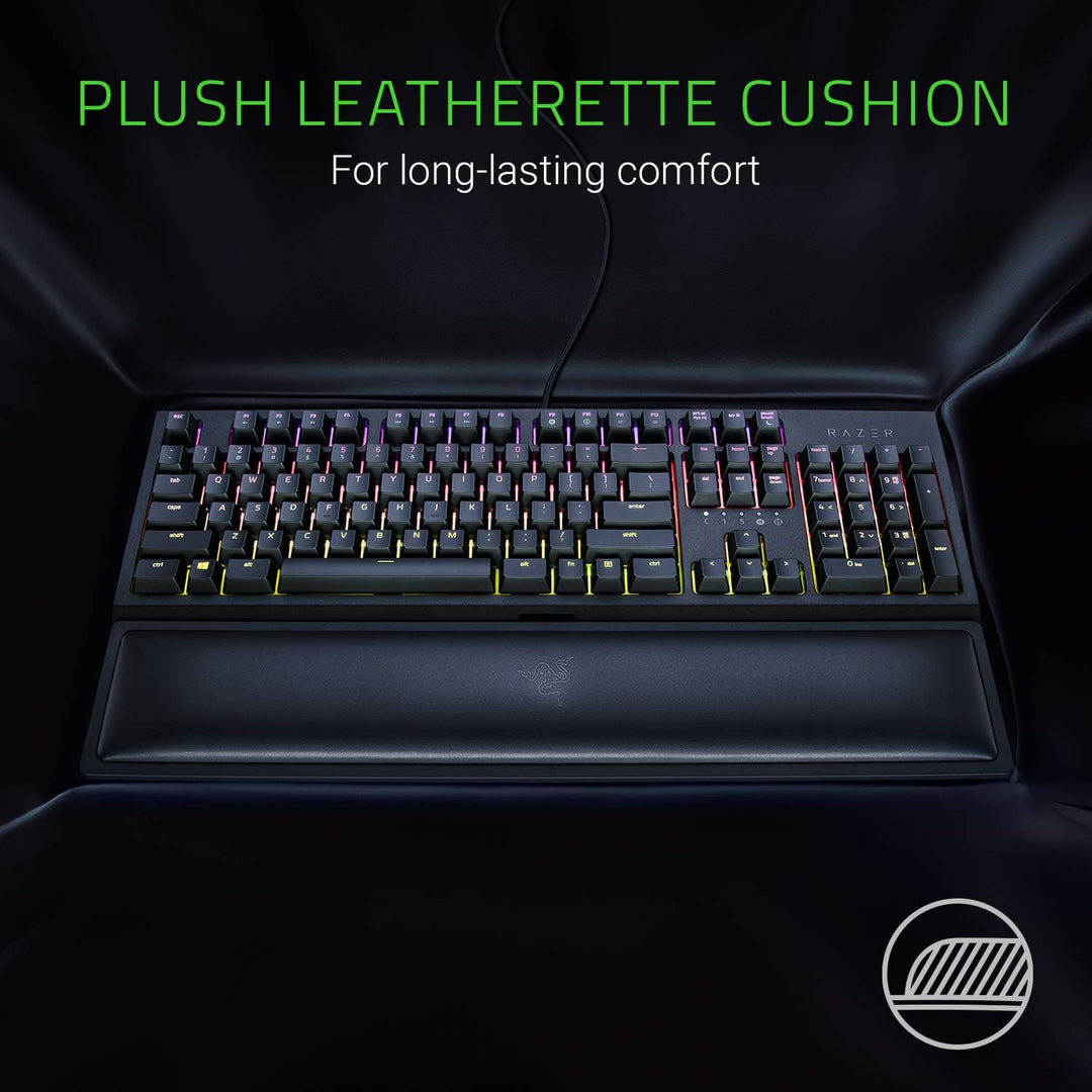 Razer Wrist Rest - Ergonomische Handballenauflage für Gaming Tastaturen im Full-Size-Format (Polster
