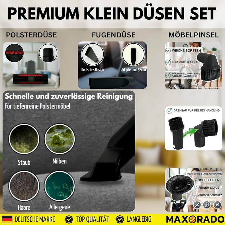 XXL Ersatzteile Set passend für Kärcher MV WD2 WD3 WD4 WD5 WD6 WD7 Nass- und Trockensauger Ersatztei