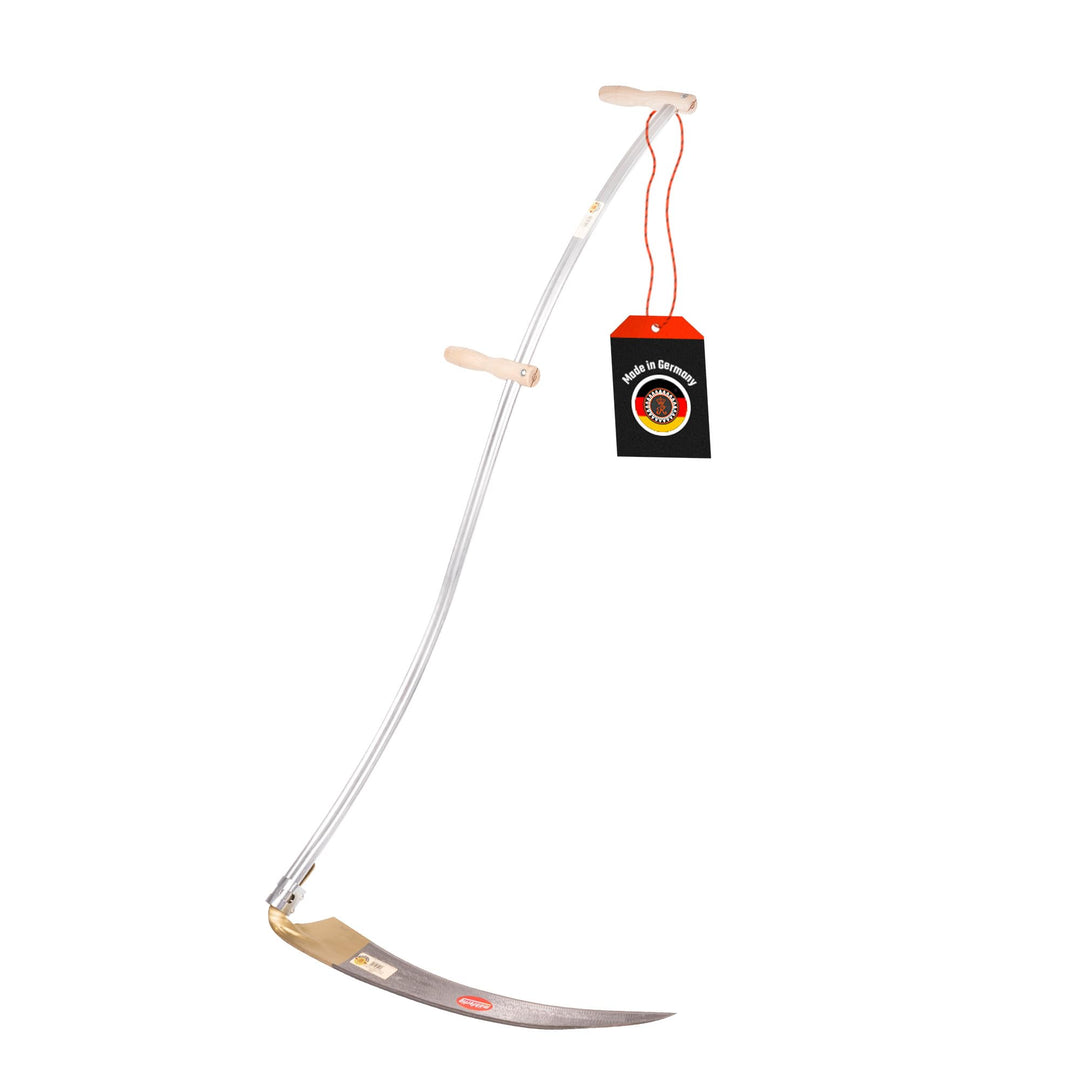 SHW-FIRE Blattsense 65cm mit 150cm Stahlrohrstiel - Ideale Sense