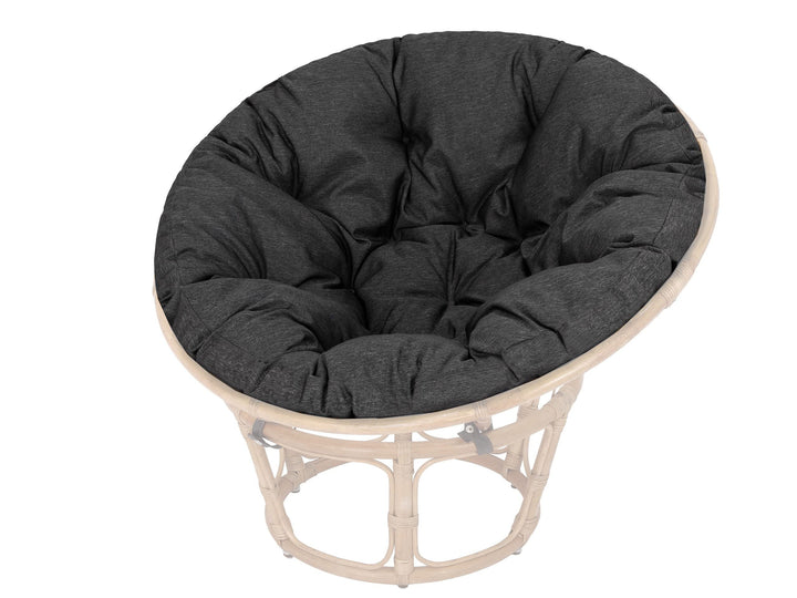 PillowPrim Polster für Papasansessel, Auflage, Ersatzpolster Papasan D 114 cm, Bodenkissen gepolster