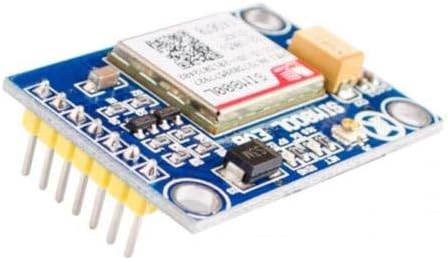 TECNOIOT 5pcs SIM800L V2.0 5V Wireless GSM GPRS Module Quad-Band with Antenna Cable Cap