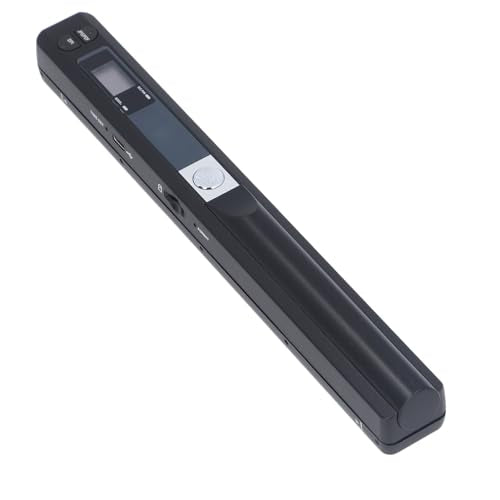 Tragbarer Scanner, 900 DPI Hand-Bildscanner mit Aufbewahrungstasche, Scanstab-Fotoscanner für A4-Dok