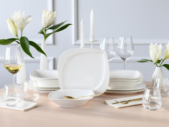 CreaTable, 18531, Serie Melbourne, Geschirrset, Tafelservice 12 teilig, Tafelservice 12 teilig