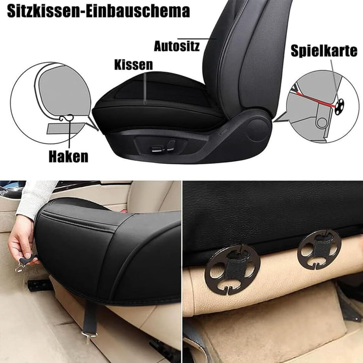 Autositzbezüge Auto Vordersitz 2 Stück Set Fit für Mercedes-Benz C-Klasse W202 W203 W204 W205 E-Klas
