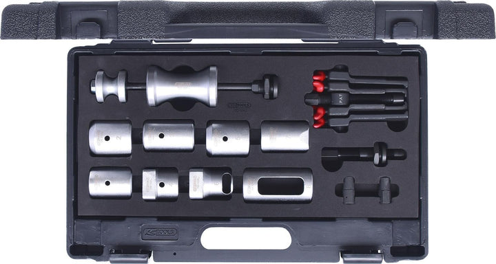 KS Tools 700.1240 Universal-Scheibenwischarm-Abzieher-Satz, 13-tlg.