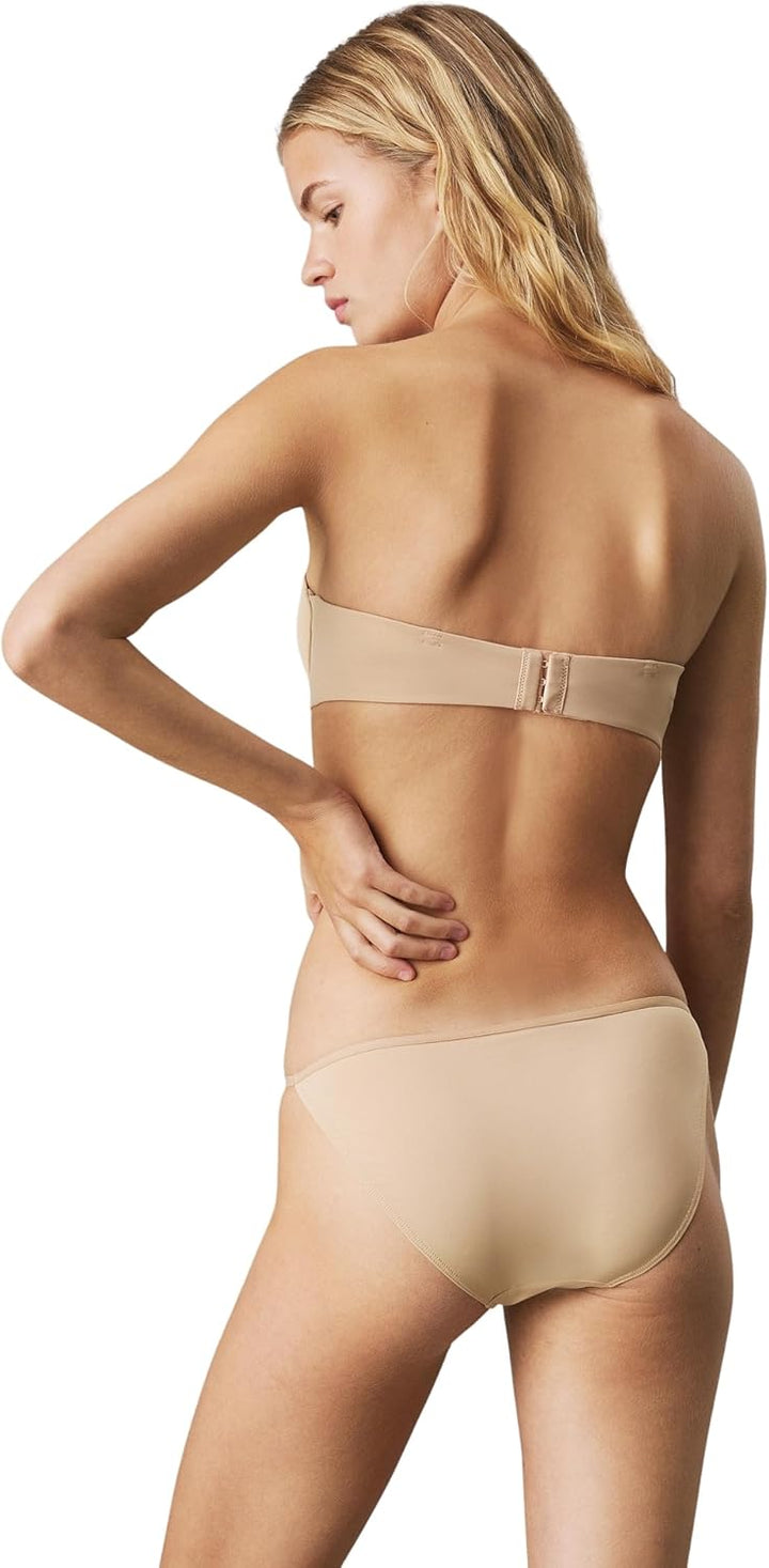 Calvin Klein Damen Trägerloser BH Push-Up 65C Beige (Bare), 65C Beige (Bare)