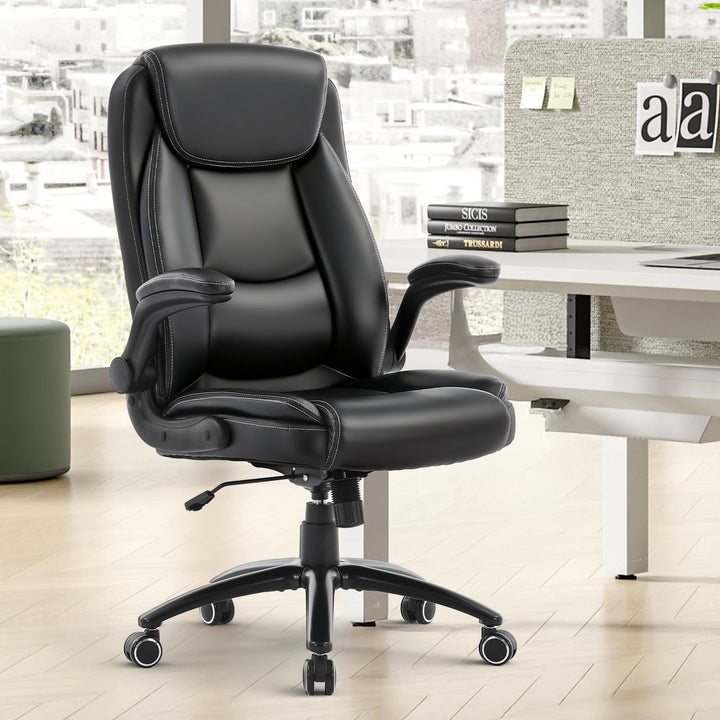 COLAMY Ergonomischer Bürostuhl, Office Bürostuhl Ergonomisch, 360° Drehung Chefsessel Schreibtischst