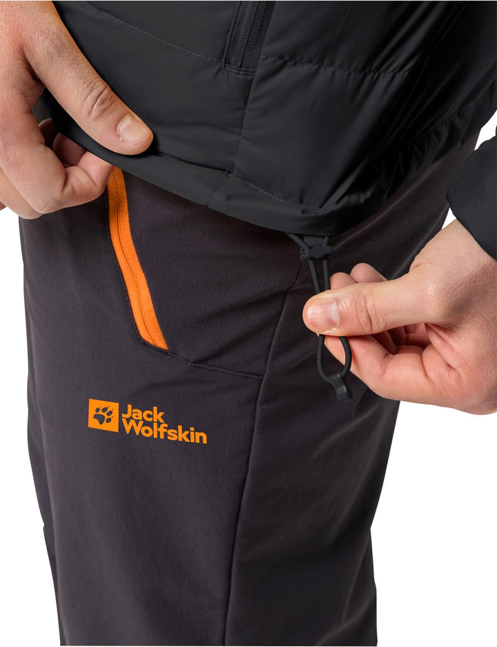 Jack Wolfskin Herren Ather Down Hoody M Daunenjacke L phantom, L phantom