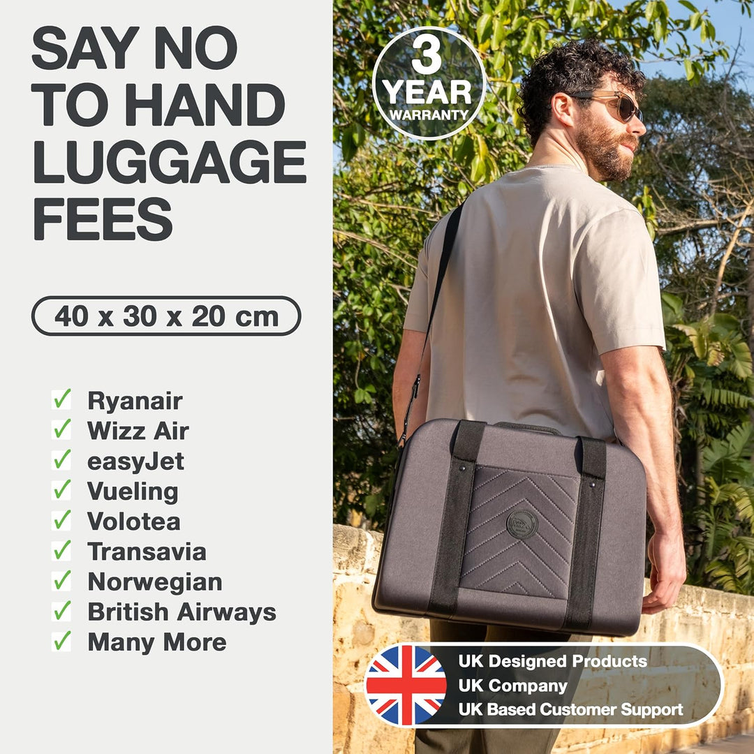 Cabin Max 40x30x20 Handgepäck Rucksack, Backpack Reiserucksack Flugzeug 40x30x20 Grau, 40x30x20 Grau