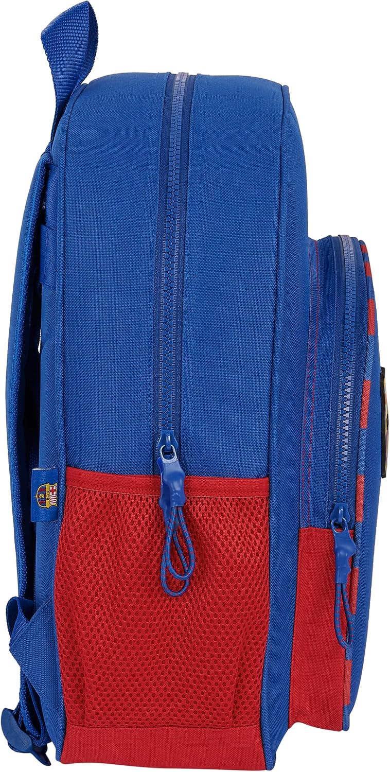 FC Barcelona 2. Team Schulrucksack, Kinderrucksack, anpassbar an den Kinderwagen, ideal für Kinder i