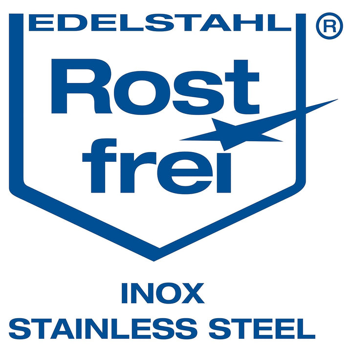 50 Stueck 5-mm Edelstahl Rund-Scheakel aus V4A kurze gerade robuste Form Bruchlast 1.000 kg Schäkel