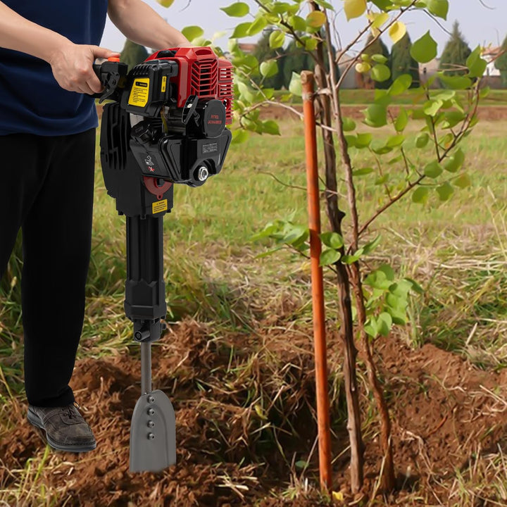Baumgrabungsmaschine Benzinmotor Bagger tragbarer Baumgräber Gartenbaum Wurzel Ausgraber Gasbetriebe
