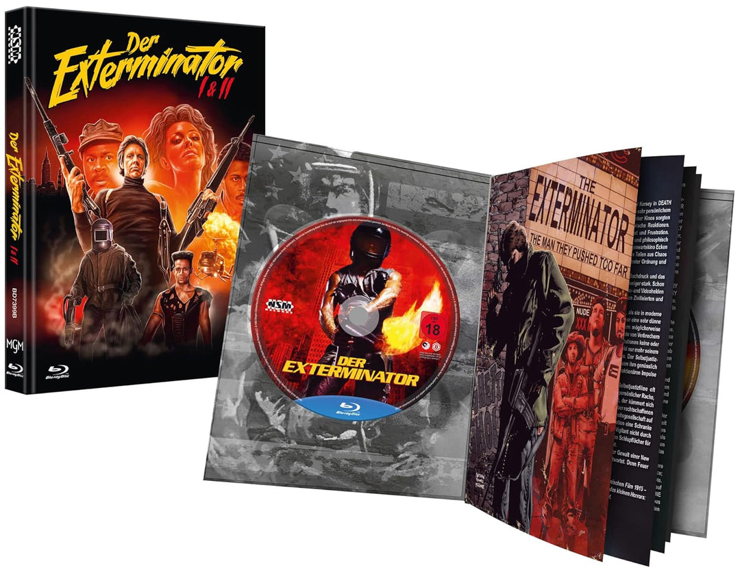 Exterminator 1 &amp; Exterminator 2 [2 Blu-Ray] - uncut - limitiertes Mediabook Cover B, Blu-ray
