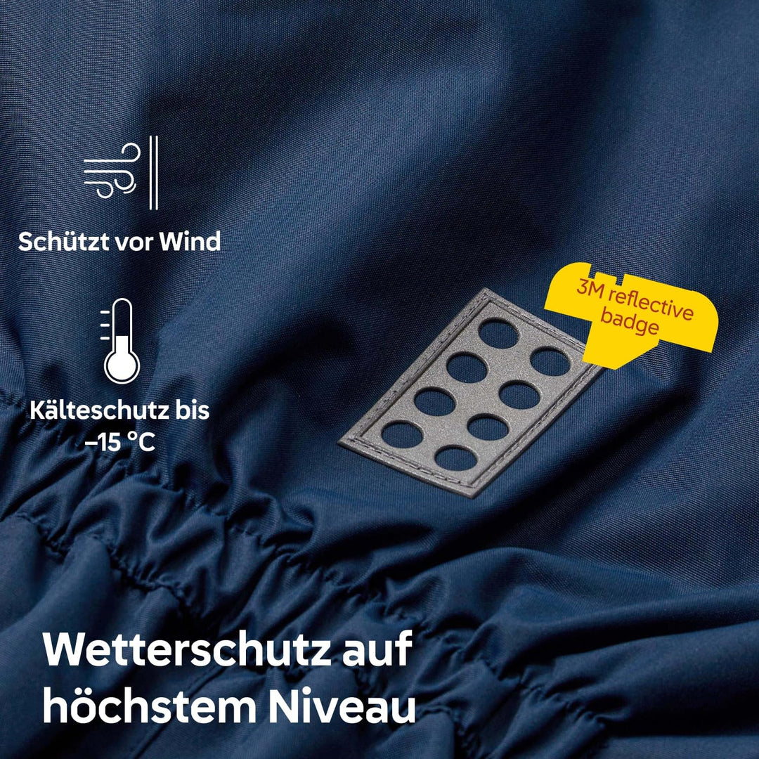 Kabooki LEGO® Kinder Schneeanzug wasserdicht 104 Dark Denim Blue, 104 Dark Denim Blue