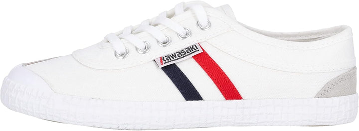 Kawasaki Unisex Sneaker Retro Canvas 37 EU 1002 White, 37 EU 1002 White