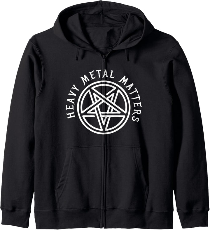 Heavy Metal Matters Pentagramm Kapuzenjacke