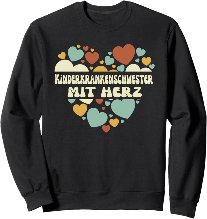Kinderkrankenschwester Mit Herz Sweatshirt