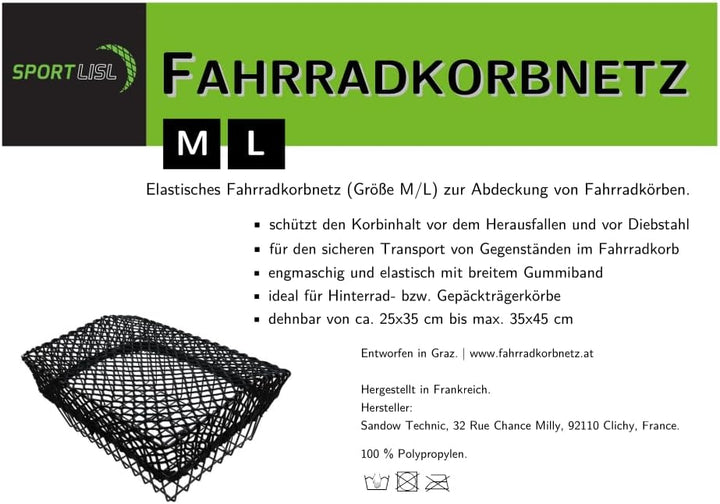 Fahrradkorbnetz
