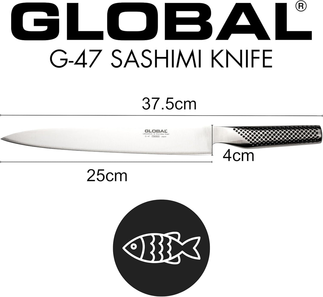 Global G47 Sashimi-Messer, 25 cm (G-47)