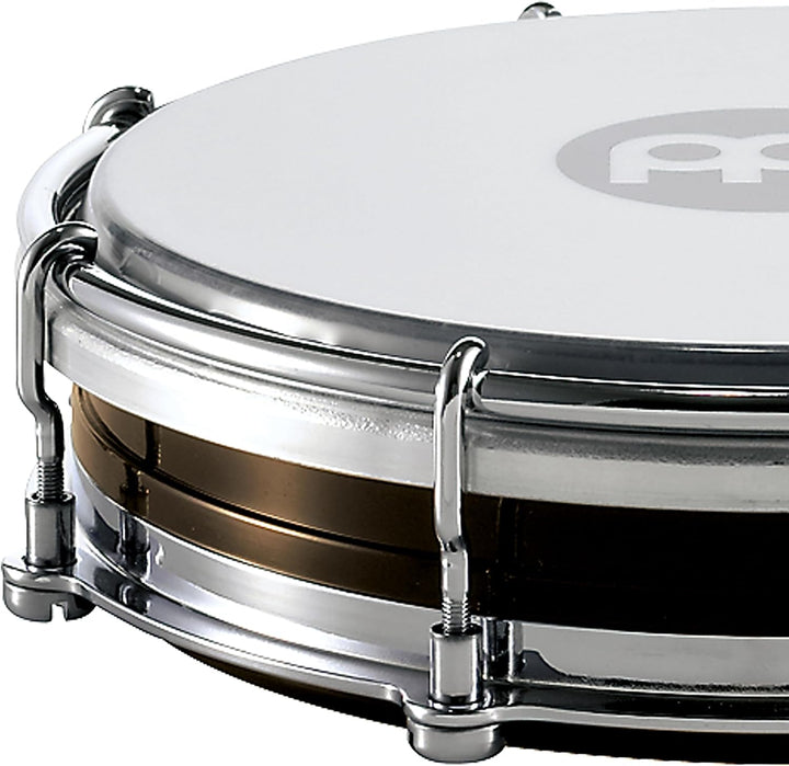 Meinl Percussion TBR06ABS-BK Floatune Tamborim (ABS-Plastik), 15,24 cm (6 Zoll) Durchmesser, schwarz