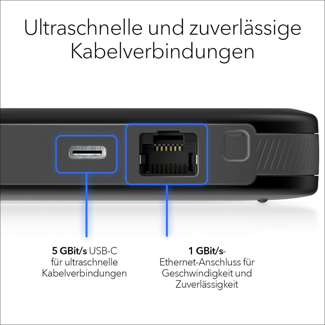 NETGEAR Nighthawk M6 5G WiFi 6 Mobiler Hotspot-Router (MR6150) - ultraschneller WLAN-Hotspot-Router,