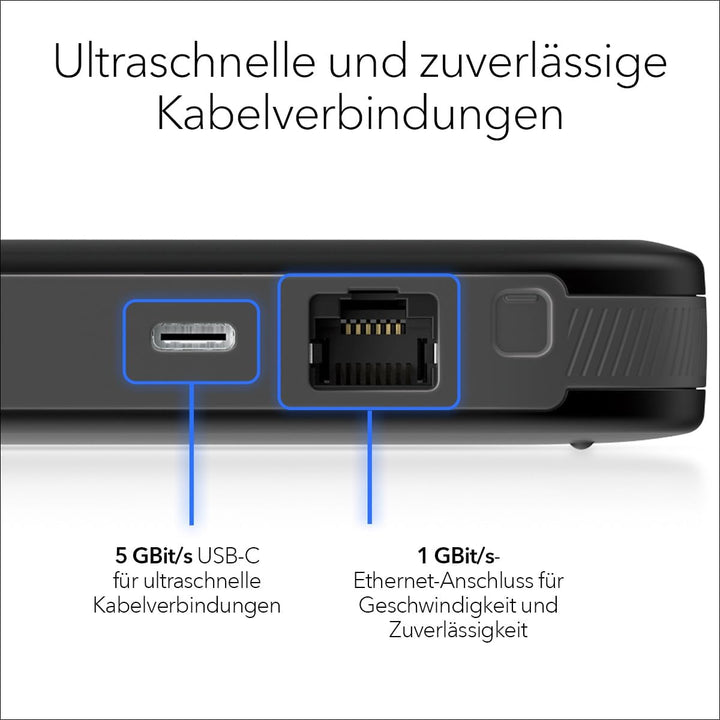 NETGEAR Nighthawk M6 5G WiFi 6 Mobiler Hotspot-Router (MR6150) - ultraschneller WLAN-Hotspot-Router,