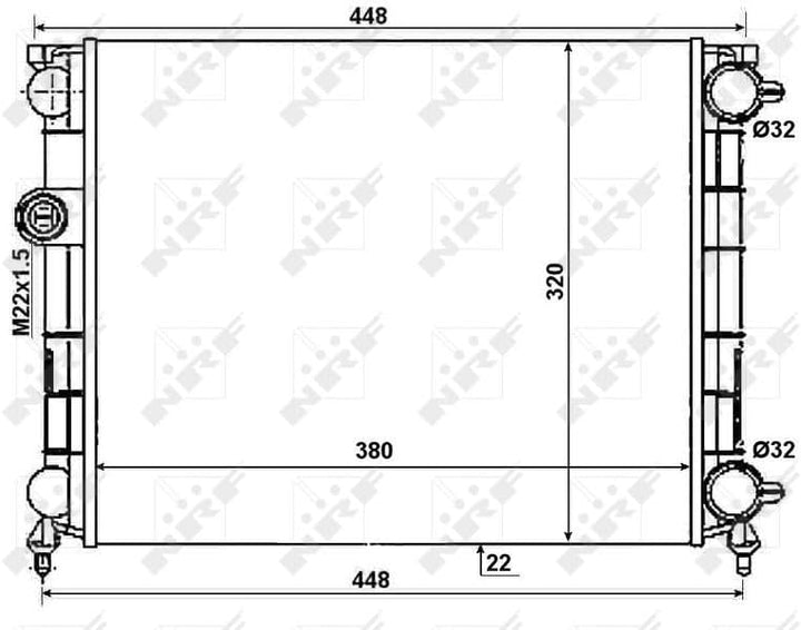 NRF 50004 Kühlung